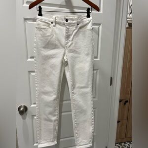 Land’s End Women's White Jeans